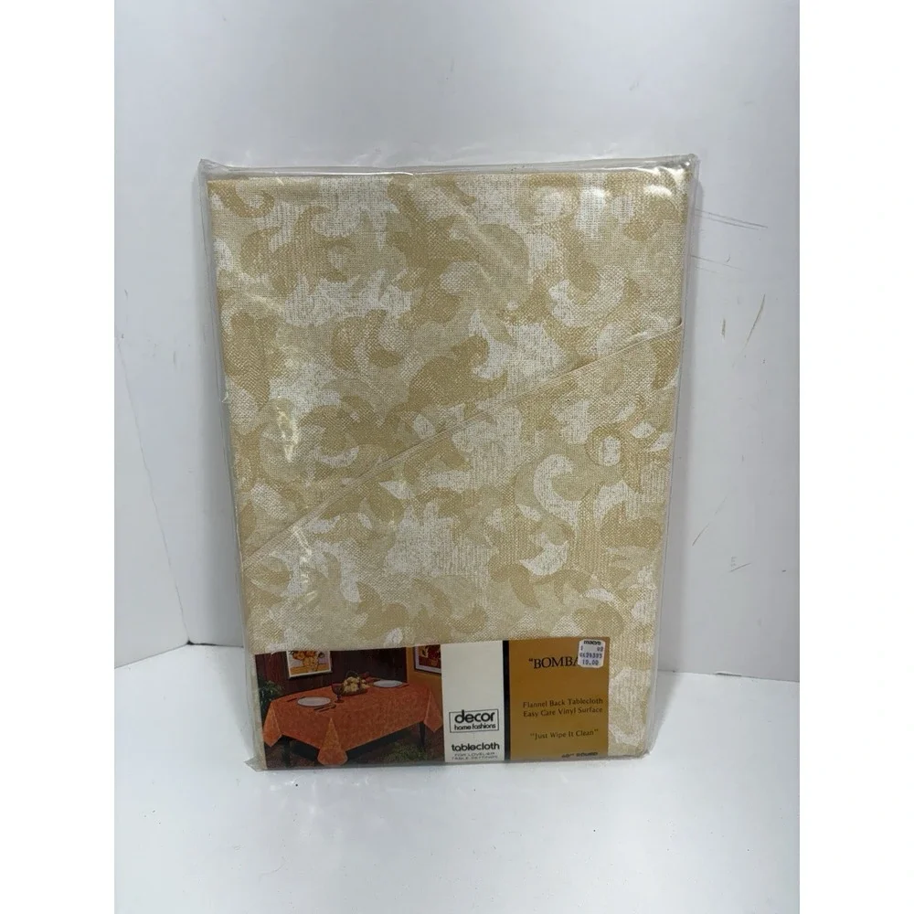 Bomba‎ Decor Home flannel back vinyl tablecloth 60